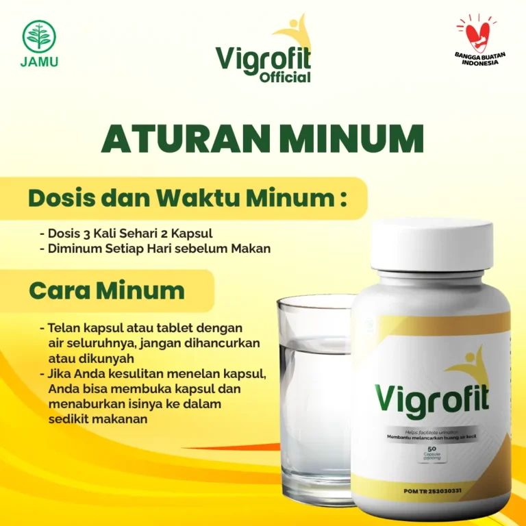 aturan minum vigrofit