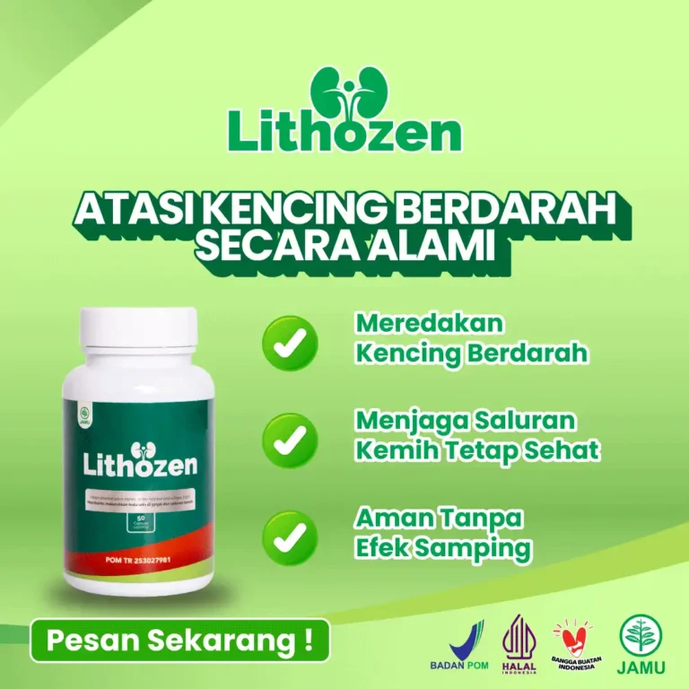 obat kencing darah lithozen